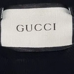 GUCCI Mad Cookies ブラックパーカー WMNS) Gucci Mad Cookies Embroidered Hoodie 'Black' 615061